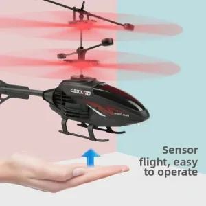 원격 어둠 장난감 부동 제어 유도 놀이터 소재 비행기 무선RC 속에서 헬리콥터 스틱