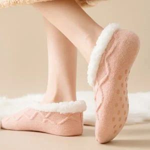 [모든GO]수면 덧신 2개셋트 포근한 양말 여성 임산부 보온 양털 수족냉증 삭스 겨울 방한 극세사 실내화