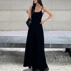 여자 패션 이너 롱원피스 레이어드 반팔 여름 긴팔 끈나시 랩원피스 편한 원피스 가을