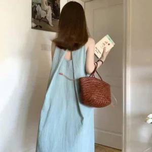 민소매 썸머코디 휴양지룩 여름 롱원피스 바캉스룩