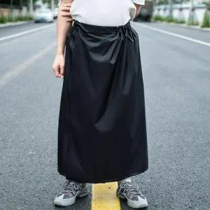 치마 가벼운 남여공용 방수 우의 레인코트 등산 낚시