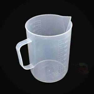 투명 플라스틱 계량컵 요리용 계량기 계량용기 눈금 표시