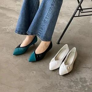 키높이 슬링백힐 여성신발 하이힐 여자구두 미들힐