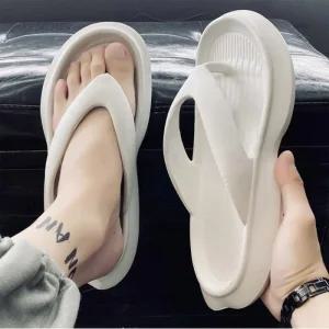 남여공용 쿠션 캐주얼 조리 커플화 EVA 슬리퍼 쪼리