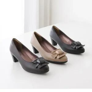 슬링백 메리제인 정장구두 토오픈 펌프스 웨지힐