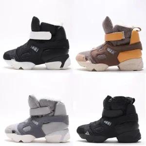 여성 겨울 베리슈 털운동화 키높이운동화 4cm 하이탑