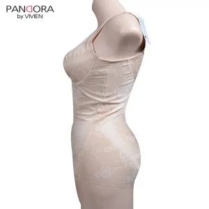 SN1701-0034 바디슈트 A컵 라이크라 올인원 자가드