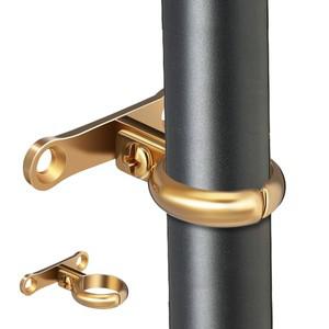 황동 파이프 클램프 실내외 겸용 튼튼한 튜브 홀더 안전 고정 금속 장착 브래킷 하드웨어 부속품