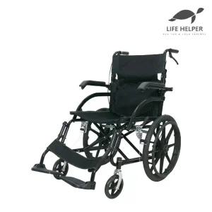 라이프헬퍼 접이식 수동 휠체어 A3 (팔거치대) 13.4kg 경량 장애인 노인 야외 병원 실내 요양원