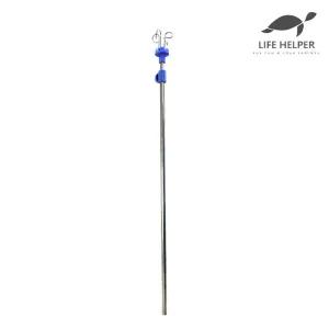 라이프헬퍼 링거 폴대 P1 휠체어 침대 수액 환자 병원 요양원 가정용 노인