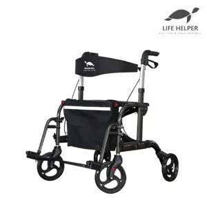 라이프헬퍼 2in1 실버카 R7 (보행보조차/간이휠체어) 실버보행기 노인보조기 성인 할머니 어르신유모차