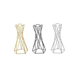 와이어 꽃병 프레임 장식 말린꽃 꽃꽂이 조화 철제 소품