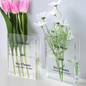 감성 오브제 예쁜 아크릴 화병 꽃병 소품 인테리어