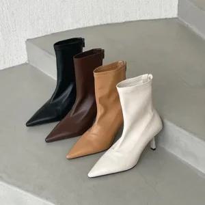 로우힐워커 미들힐 봄구두 여성화 여성구두 봄부츠