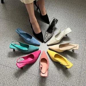 키높이 샌들 여성화 여성신발 하이힐 웨지힐 슬링백