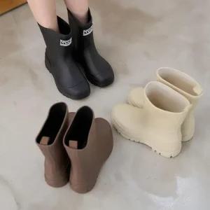 워커부츠 봄여자신발 여성화 가을 미들힐 봄구두