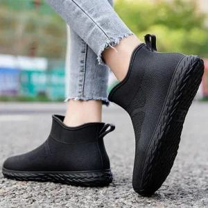 여성장화 발목 레인부츠 숏 부츠 방수 장화 슈즈 패션