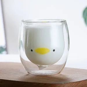 고급형 물컵 동물컵 내열 PrimeBulk 커피 기프트용품