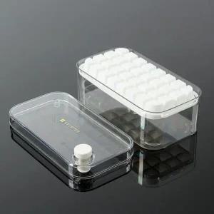 푸쉬형 얼음보관함 화이트 아이스트레이