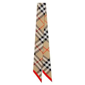 [롯데백화점]버버리 미니 스카프 체크 트윌리 스키니 실크 스카프 8088136