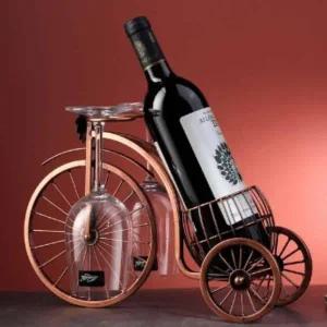 와인 수납장 와인잔 거치대 자전거 모양 정리 걸이