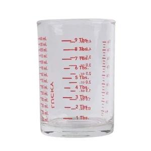 무착색 유리 눈금컵 140ml 1p 미니 계량컵 계량잔