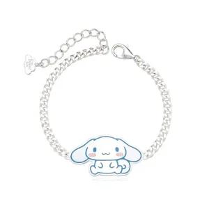 [헬로키티][무상각인서비스] 산리오 헬로키티주얼리 시나모롤 에나멜 미아방지 팔찌 CNSBR386