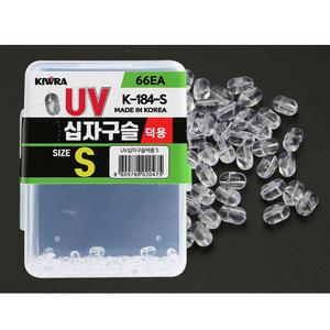 [09피싱]키우라 UV십자구슬 K-184 덕용 원줄 직결 채비 소품