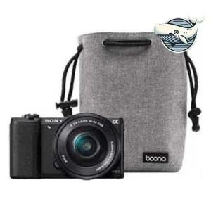 카메라 렌즈 보호 파우치 블랙 색상 방수 기능