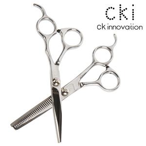 CKI 전문가용 헤어컷팅 셀프미용 커팅 숱가위 홈케어 앞머리가위 애견미용.