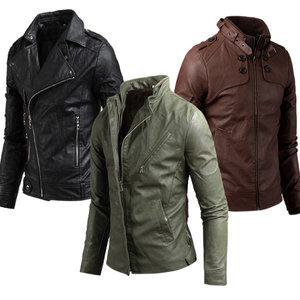 남자 가죽자켓/무스탕 레더자켓 레자 라이더자켓 남성