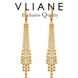 [VLIANE 브리앙] 18K 멀티컷 미러볼 귀걸이