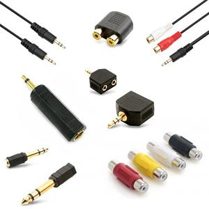 젠더 마이크 컴퓨터 이어폰 RCA잭 AUX케이블 변환젠더