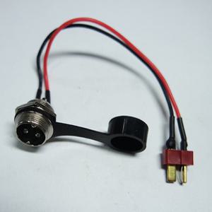 전동휠 전동킥보드 충전구 16mm 3P 항공잭 배선 마개