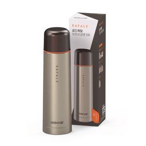 키친아트 라팔 골드메탈 보온병 500ml