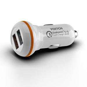 18W 차량용 브루스 퀄컴 3.0 듀얼 고속 충전기