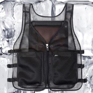 지와이 아이스조끼 블랙 스포츠 쿨링 기능성 남성 여성 등산복 작업용 얼음조끼