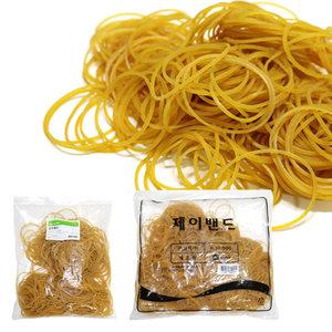 하나제이 고무밴드 노란고무줄 제이밴드 대량