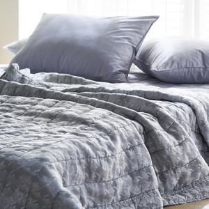 [모그홈]타임 인견 자카드 피그먼트 워싱 누비이불 SS