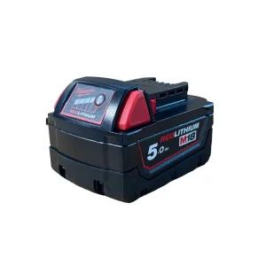 밀워키 배터리 M18B5 18V 5A 리튬이온 FPD2 FID2 FMT AF