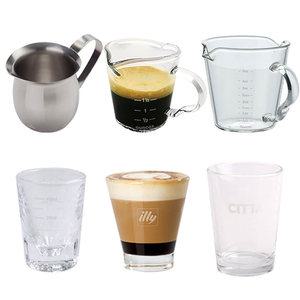 바리스타 에스프레소 샷잔 11종모음 시타 오리스타  유리샷잔 벨크리머샷잔 커피샷잔