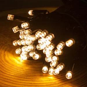 크리스마스 트리 전구 방수용 LED 연결형 야외용 고급 100P 검정선 (콘센트형) 줄 조명 캠핑