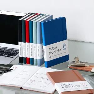 인디고 2026년 프리즘 A5 다이어리 [날짜형 25절 업무용 오피스 스케줄러 플래너]