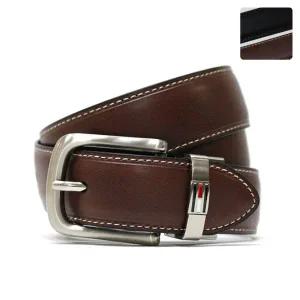 [타미힐피거] 가죽 양면벨트 11TL08X014