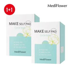 메이크 셀프 패드 리필 130매x2   화장솜 클렌징패드 토너패드