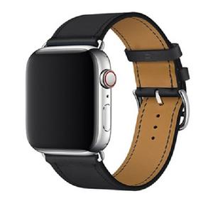 애플 워치 시리즈 5 4 3 가죽 밴드 스트랩 시계줄 38mm 40mm 42mm 44mm