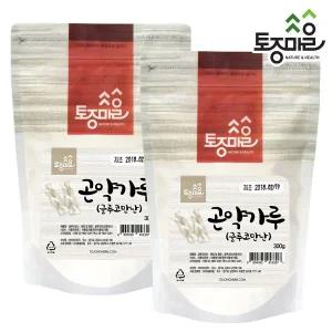 [토종마을]곤약가루(글루코만난) 300g X 2개