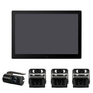 지넷 10인치모니터 스마트폰연동 카라반 캠핑카 블랙박스 4채널