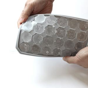 실리콘 8각 얼음틀 24구 그레이