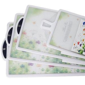 [순수국산]시크릿가든 사각도마 4종택1 항균 양면 위생 가정용 손잡이 나무도마